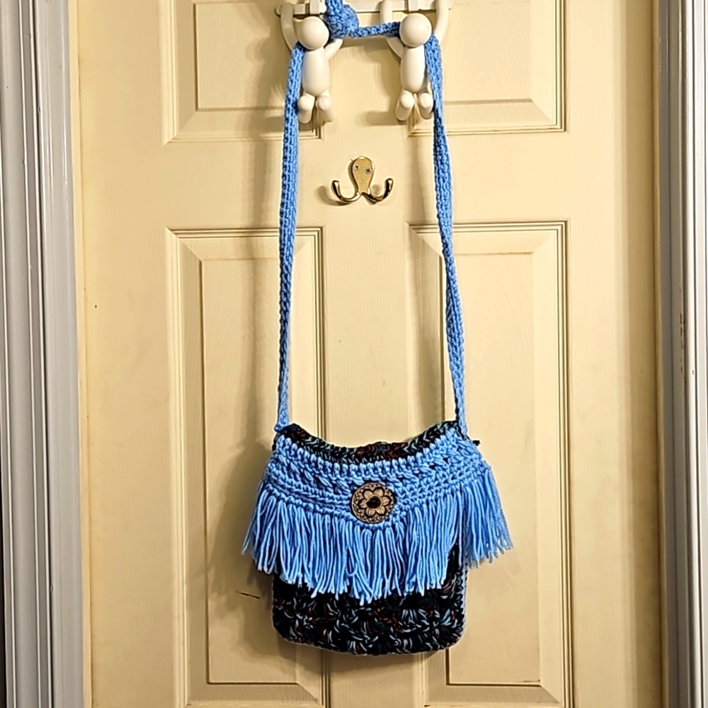 Hand made crochet bag